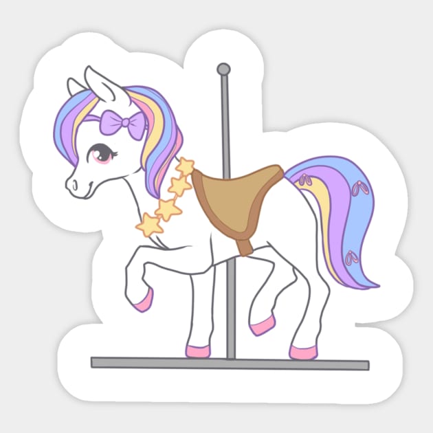 Candy Carousel Sticker by SugarShocked